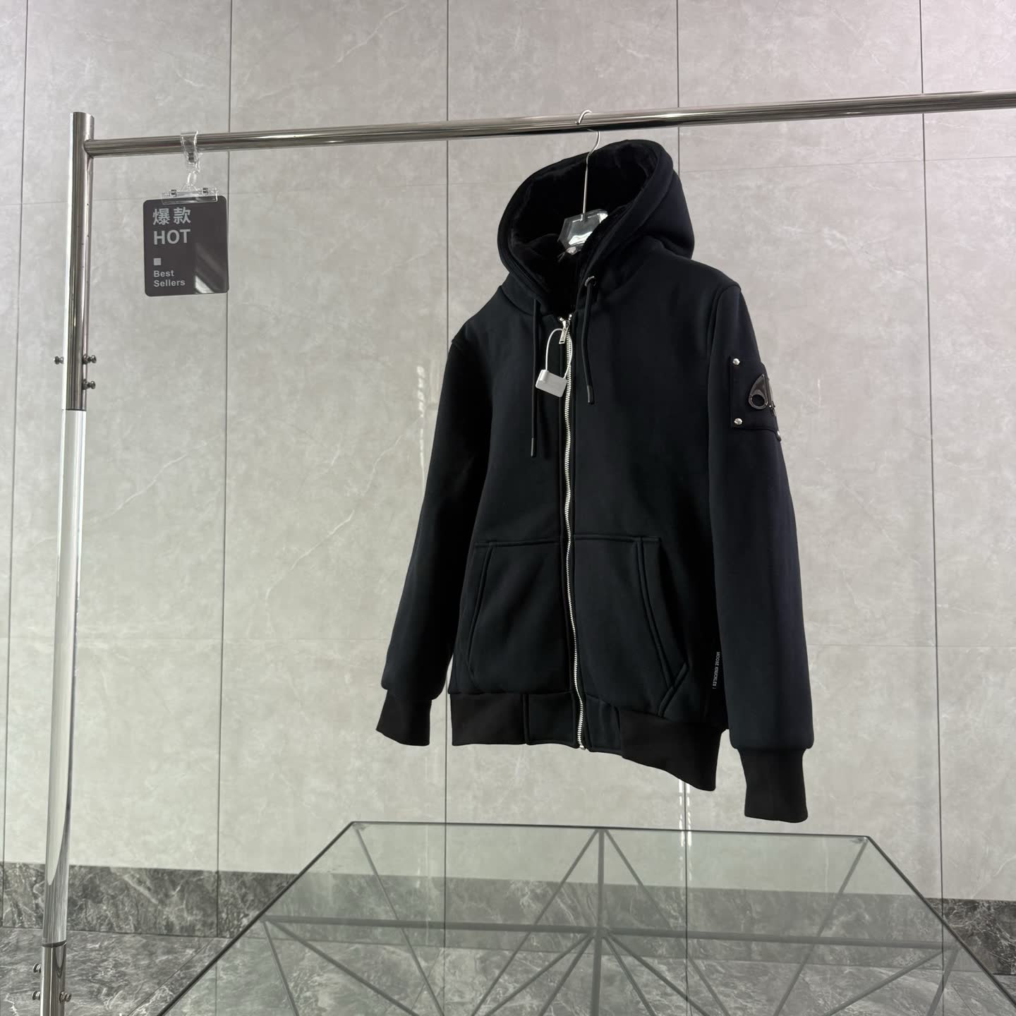 Moose Knuckles Hooded Zip Jacket Moose Knuckles Hooded Zip Jacket